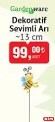GARDENWARE DEKORATİF SEVİMLİ ARI 13 CM